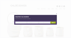 Desktop Screenshot of chloedowds.com
